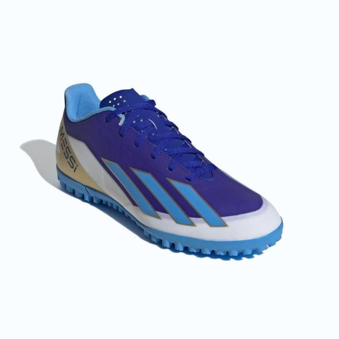 Chuteira Society adidas X Crazyfast Club Tf Messi - Adulto - Foto 3