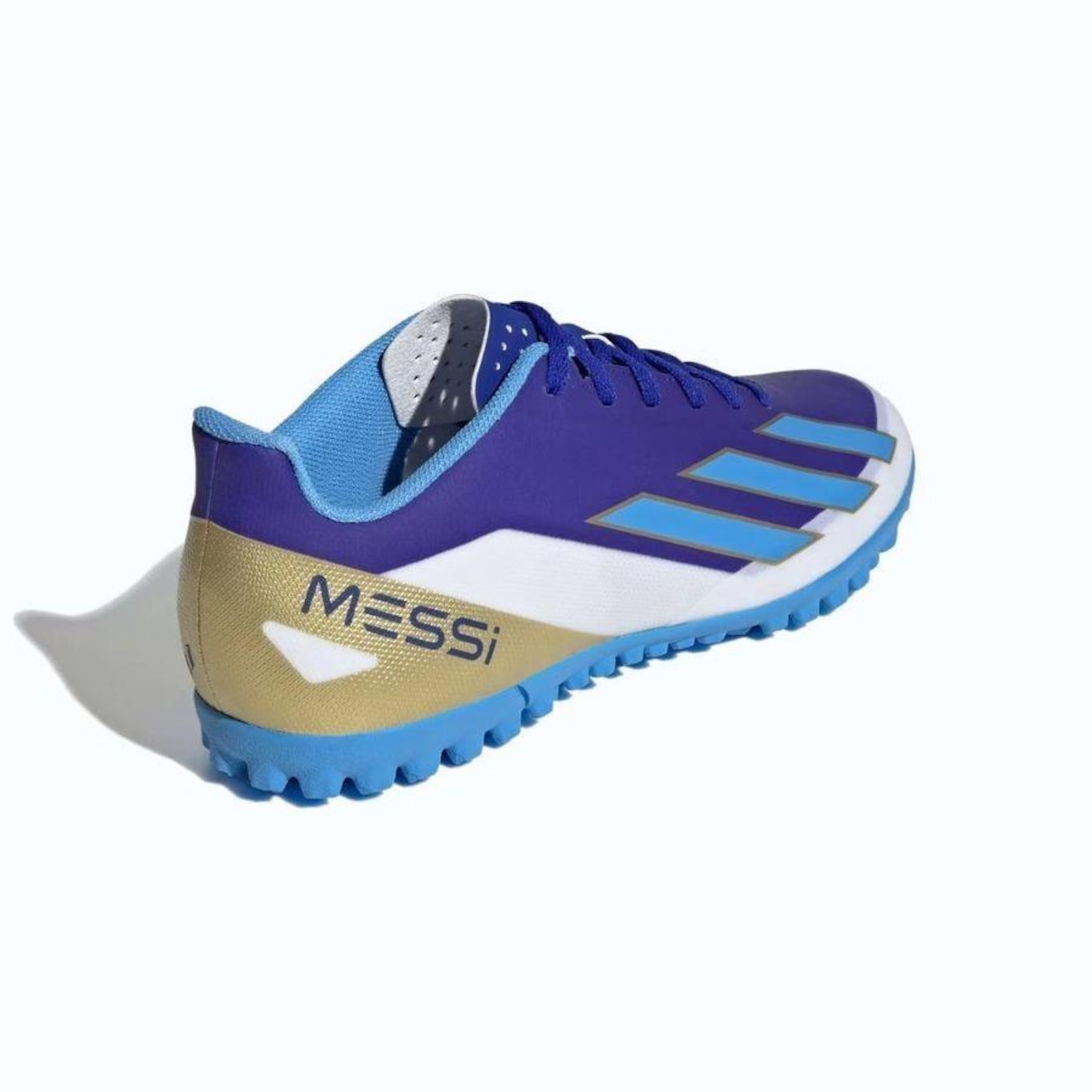 Chuteira Society adidas X Crazyfast Club Tf Messi - Adulto - Foto 4