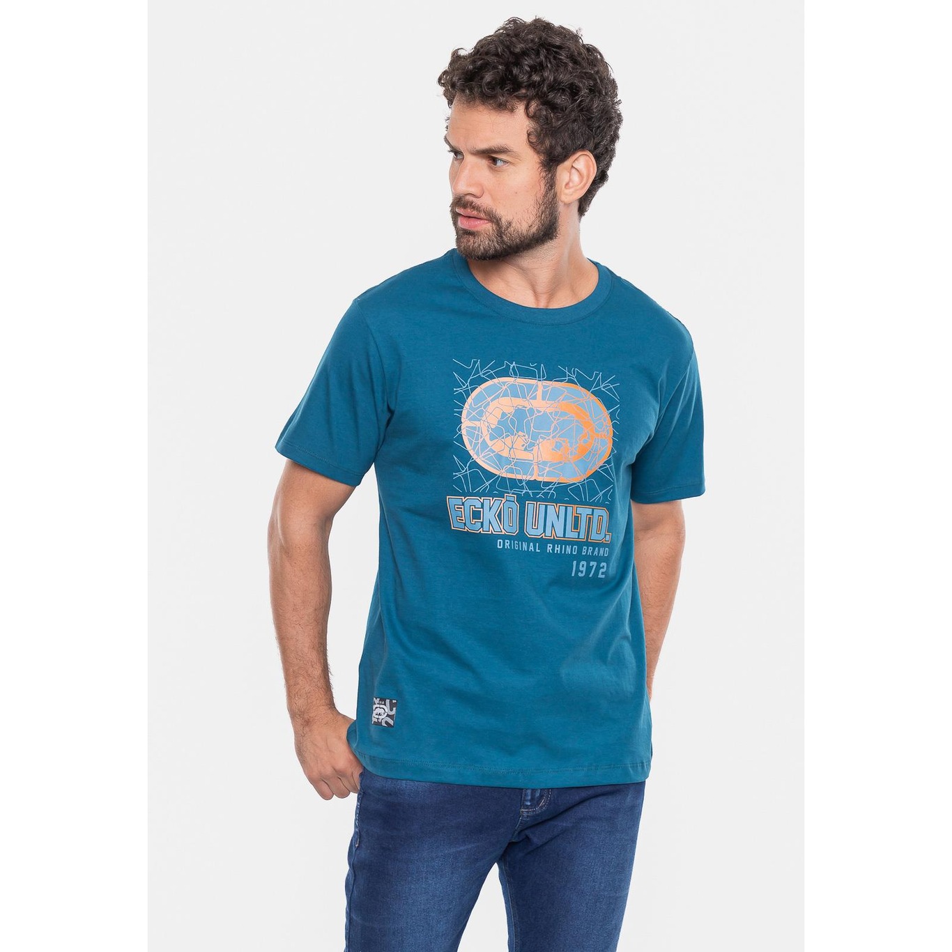 Camiseta Ecko Noise Brand - Masculina - Foto 4