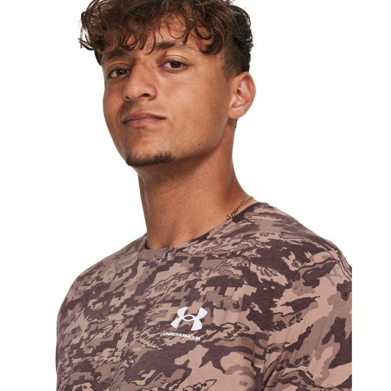 Camiseta de Treino Under Armour ABC Camo - Masculina - Foto 4