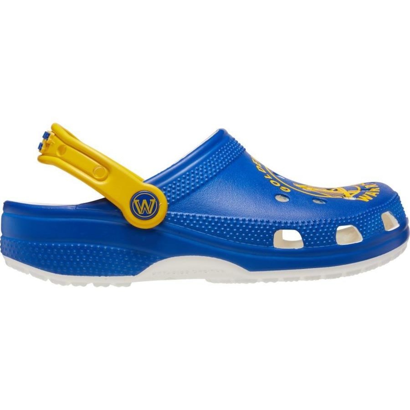 Sandália Crocs NBA GS Warriors Clog - Unissex - Foto 1