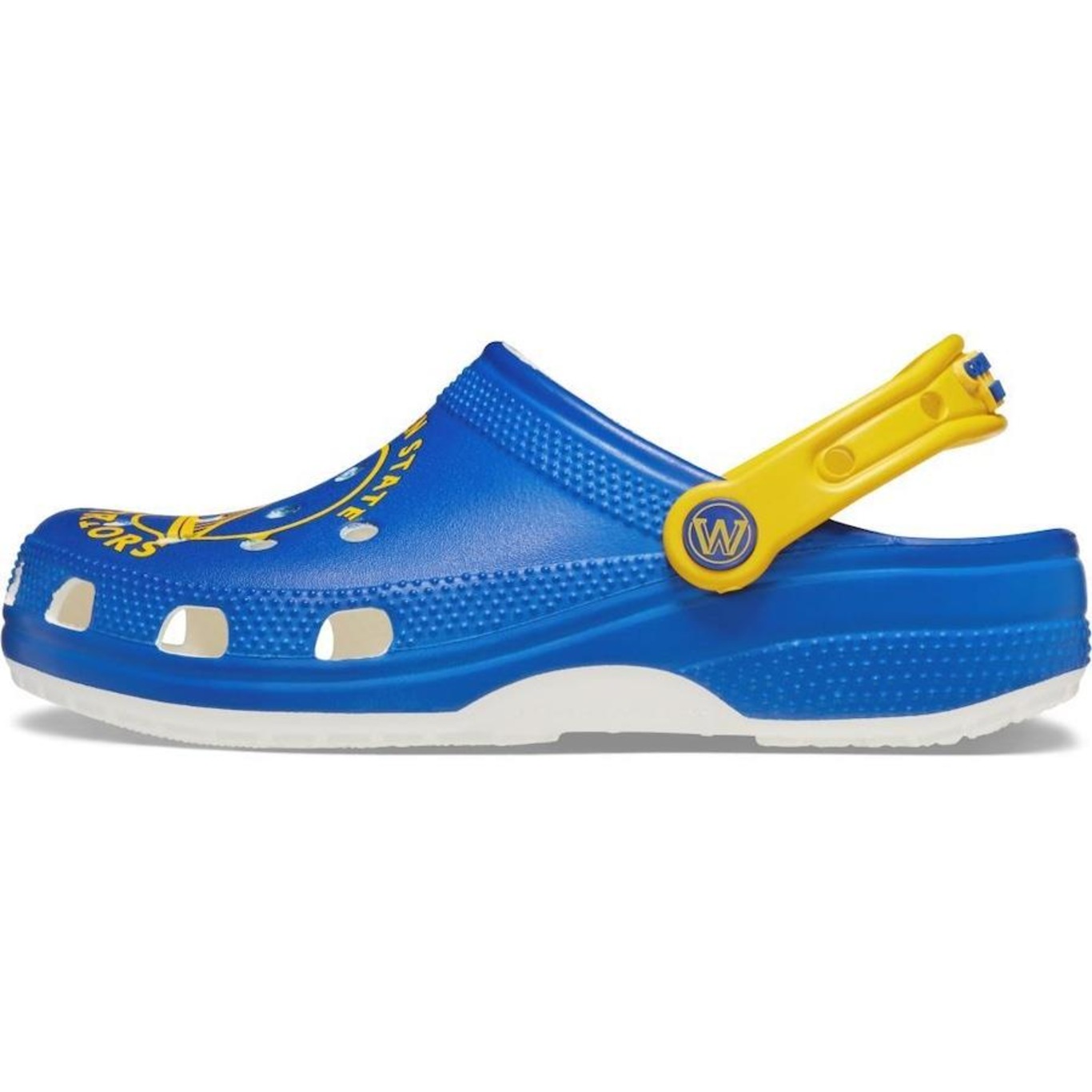 Sandália Crocs NBA GS Warriors Clog - Unissex - Foto 3