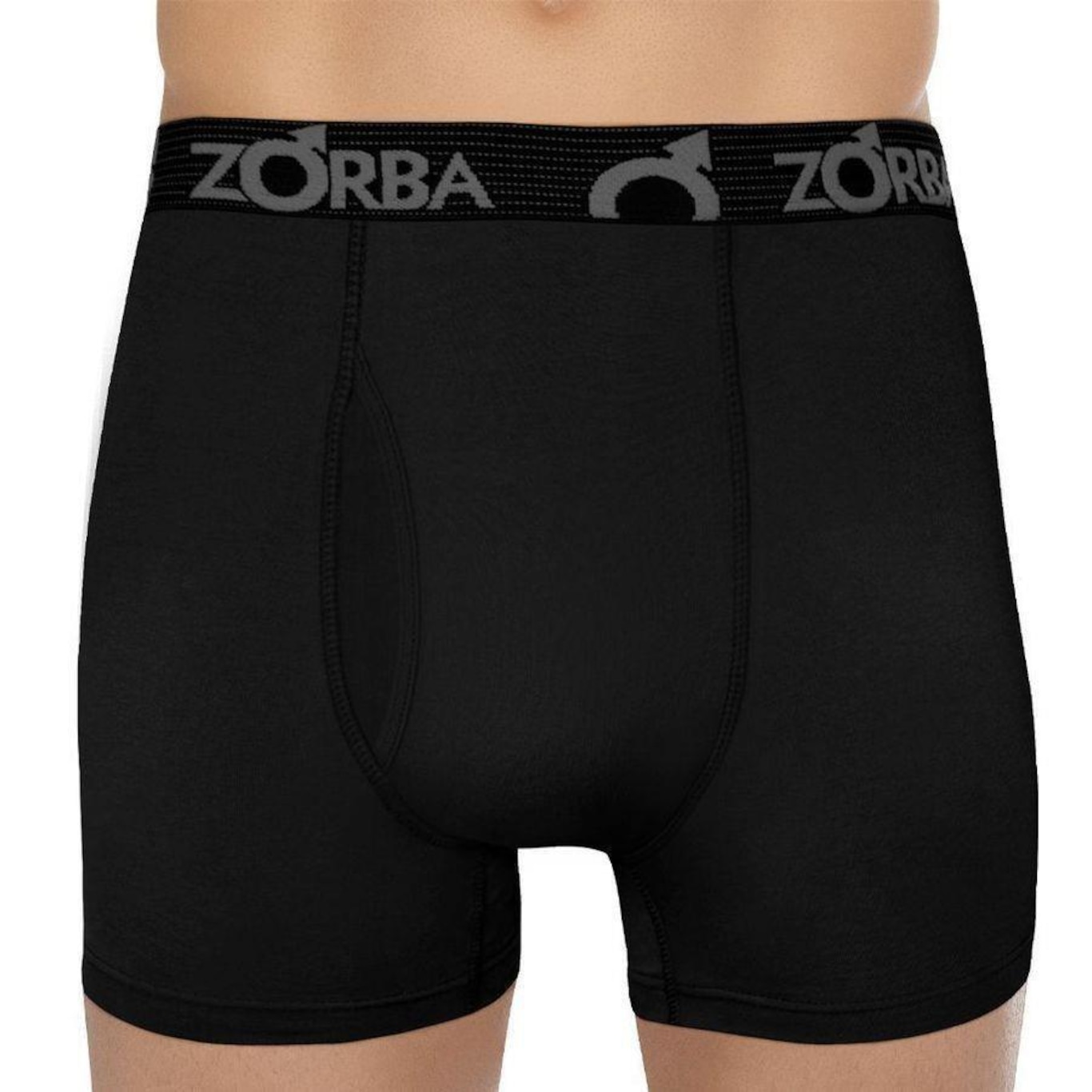 Kit Cuecas Zorba Boxer com Abertura - 6 Unidades - Adulto - Foto 2