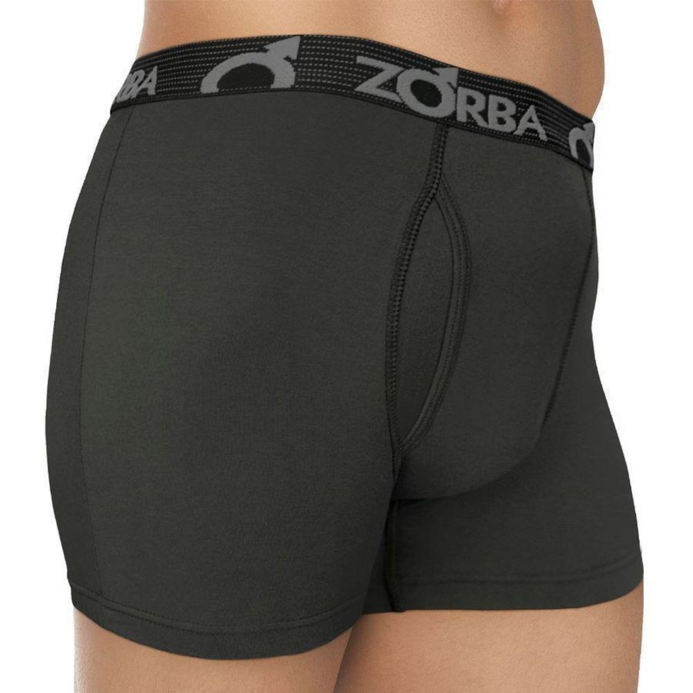 Kit Cuecas Zorba Boxer com Abertura - 6 Unidades - Adulto - Foto 3