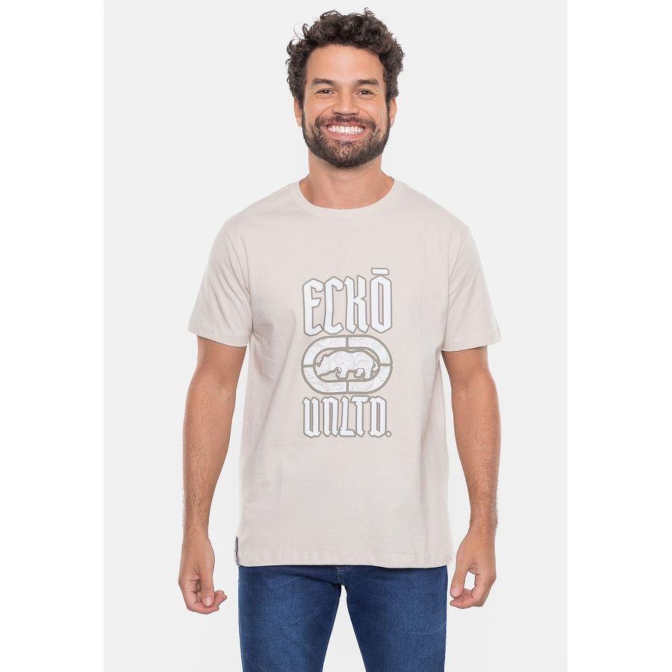 Camiseta Ecko Vintage Logo - Masculina - Foto 1