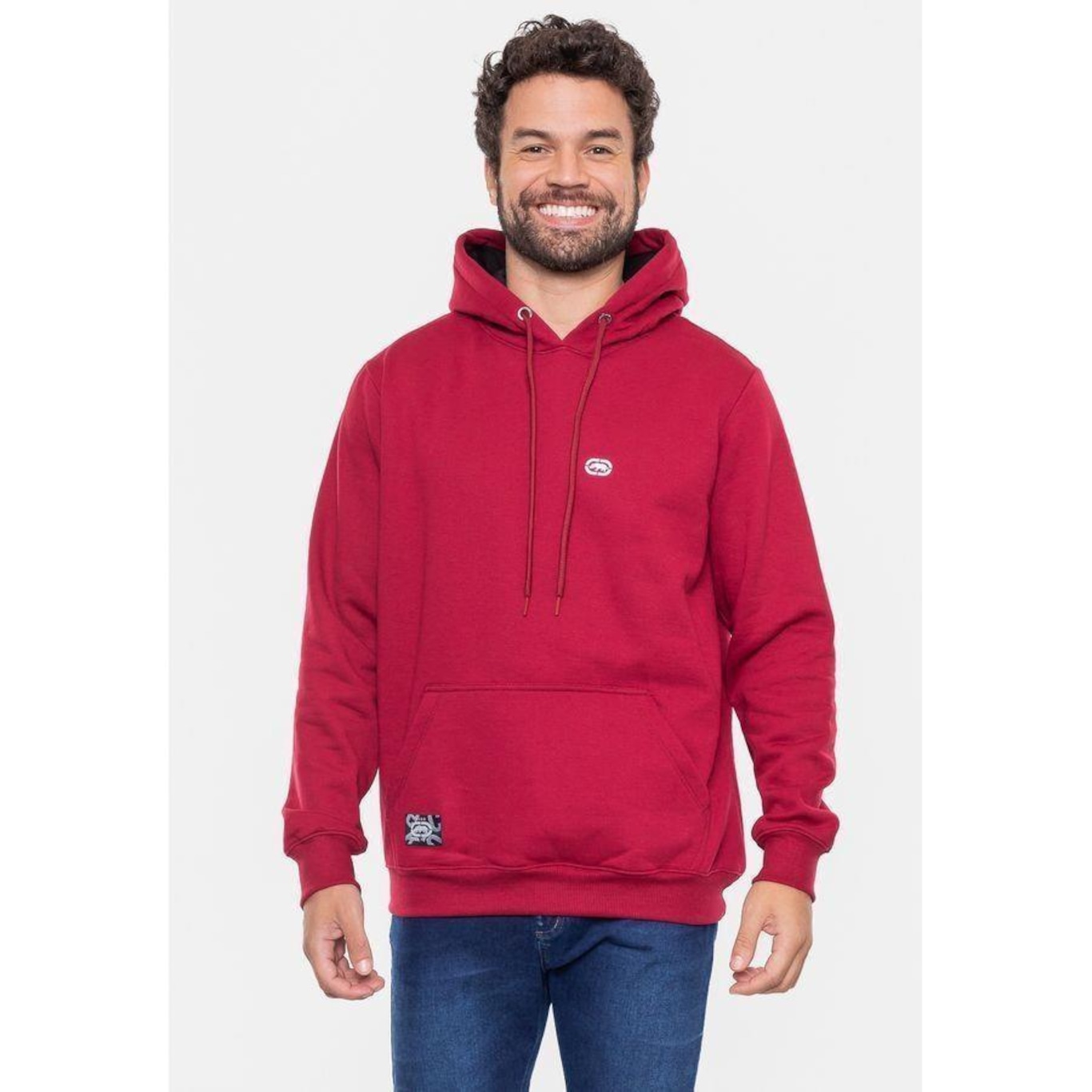 Blusão de Moletom com Capuz Ecko New Fashion Basic - Masculino - Foto 1