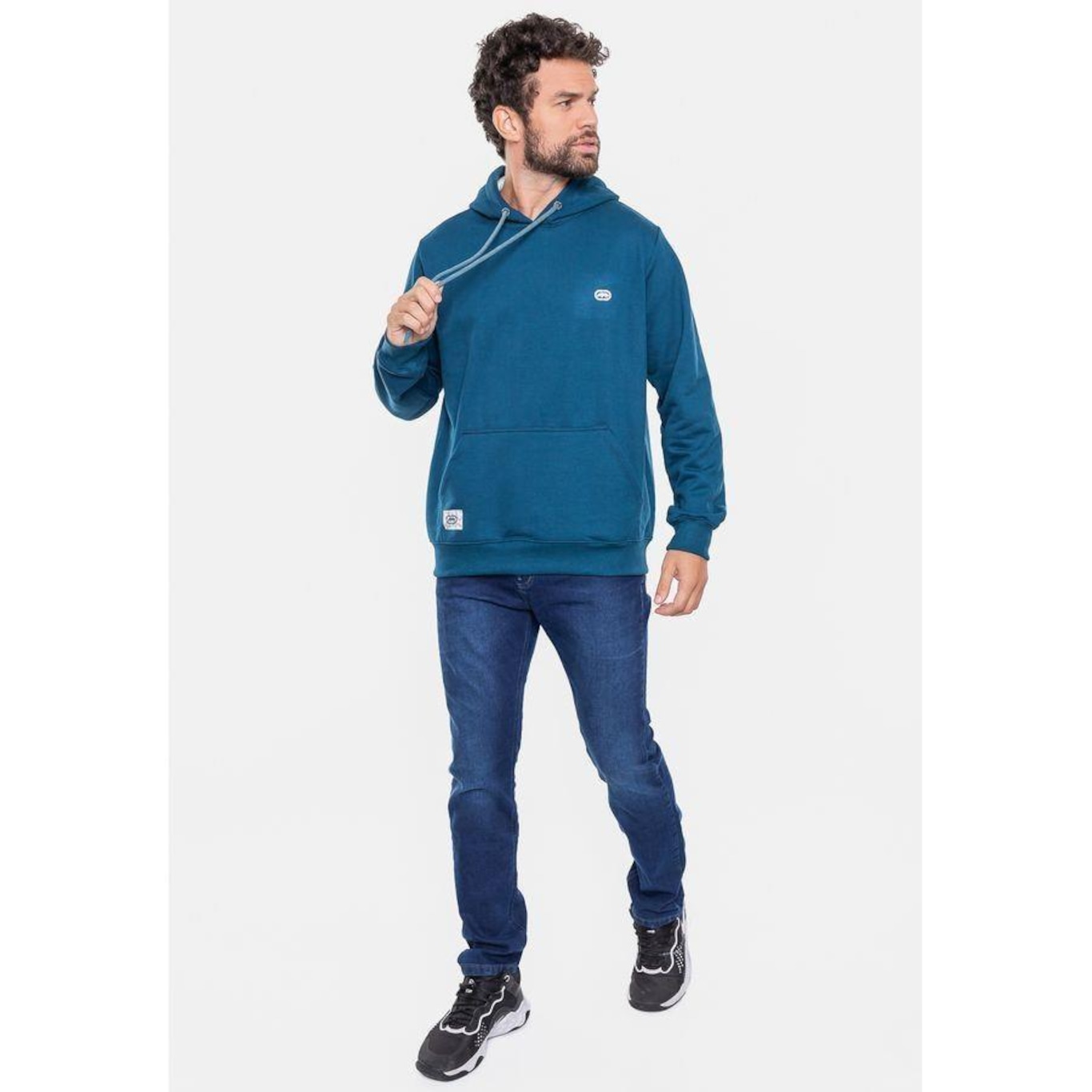 Blusão de Moletom com Capuz Ecko New Fashion Basic - Masculino - Foto 4