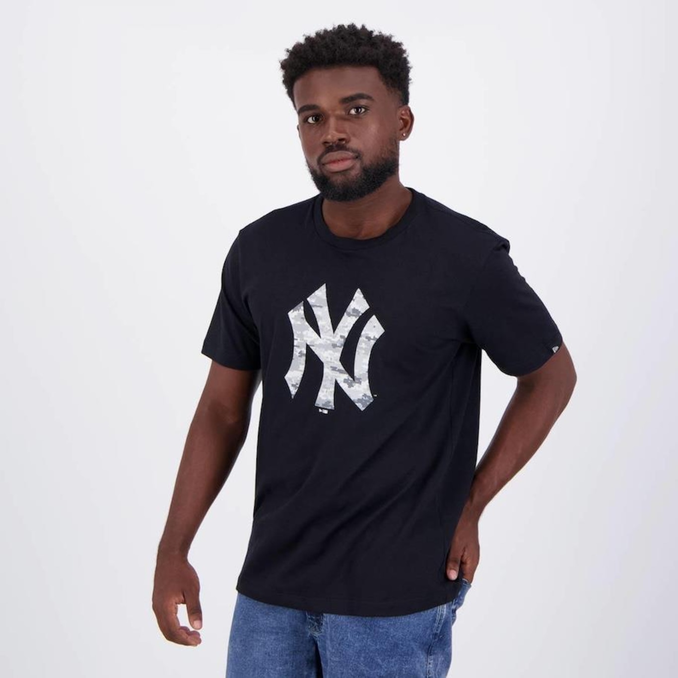 Camiseta New Era Mlb New York Yankees Core I - Masculina - Foto 3