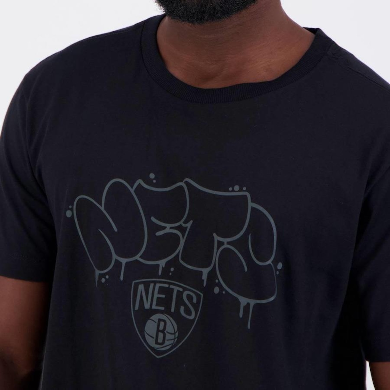 Camiseta New Era Nba Brooklyn Nets Origens - Masculina - Foto 5