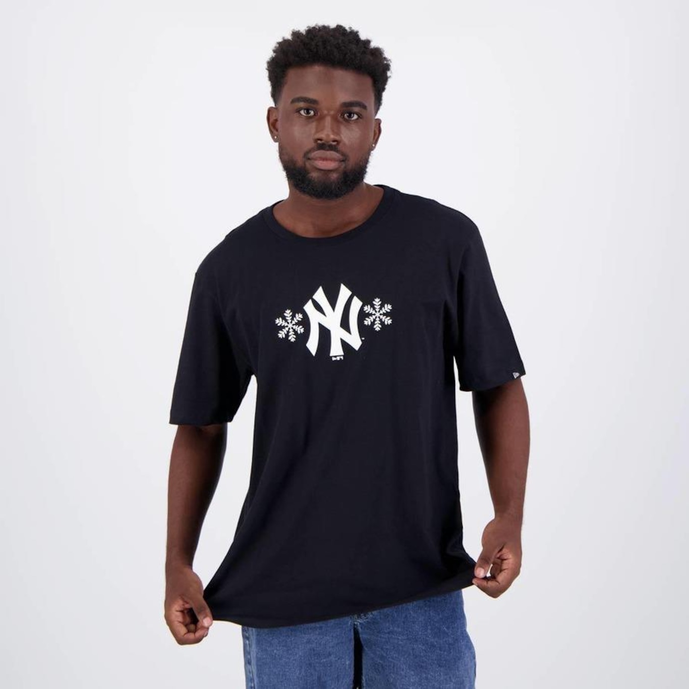 Camiseta New Era Mlb New York Yankees Winter - Masculina - Foto 1