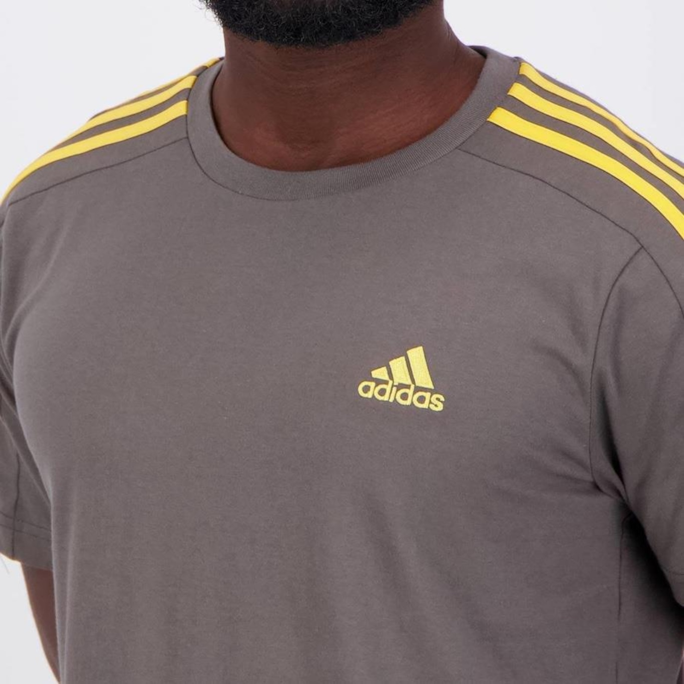 Camiseta adidas 3 Stripes - Masculina - Foto 5