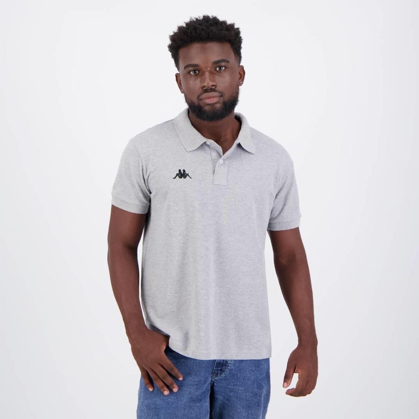 Camisa Polo Kappa Essential Sport - Masculina - Foto 1