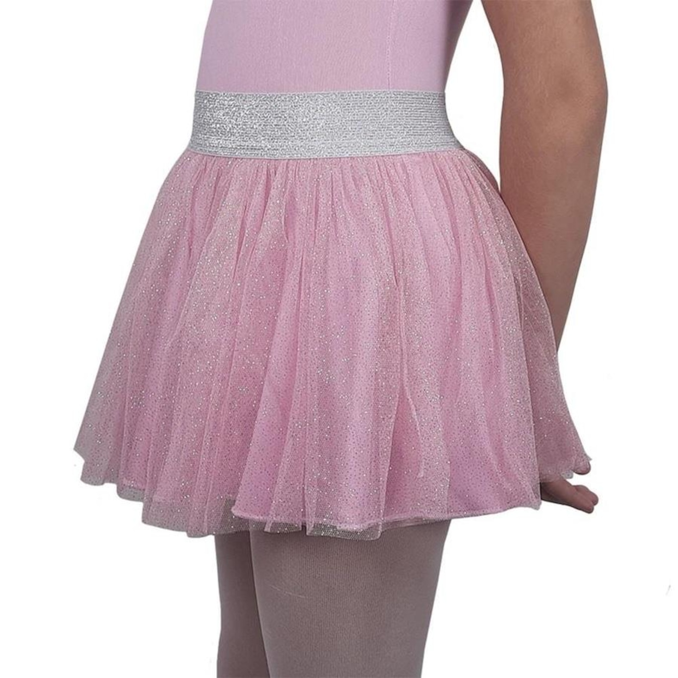 Saia Ballet Vya Fit Gode com Brilho - Infantil - Foto 3