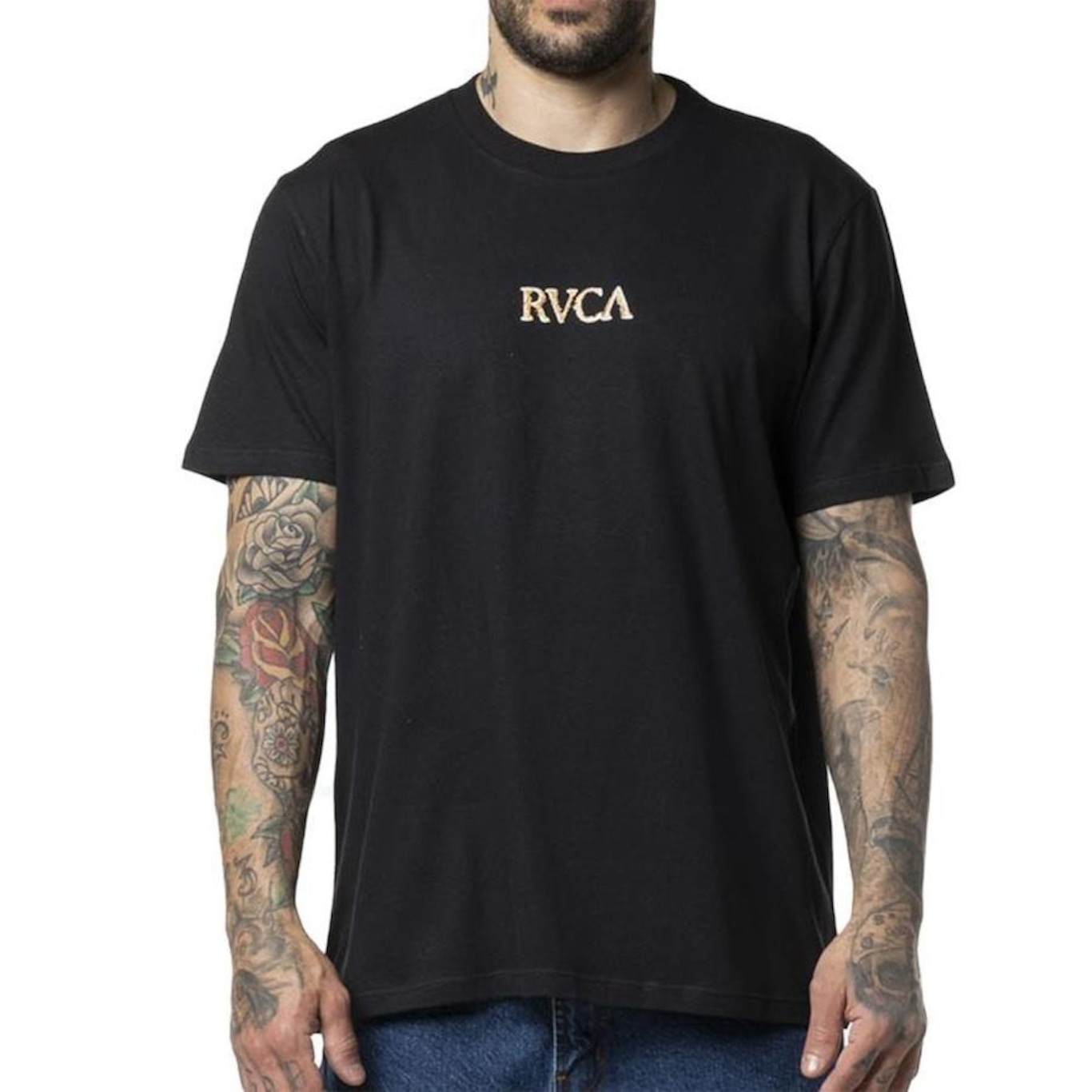 Camiseta Rvca Growth - Masculina - Foto 1