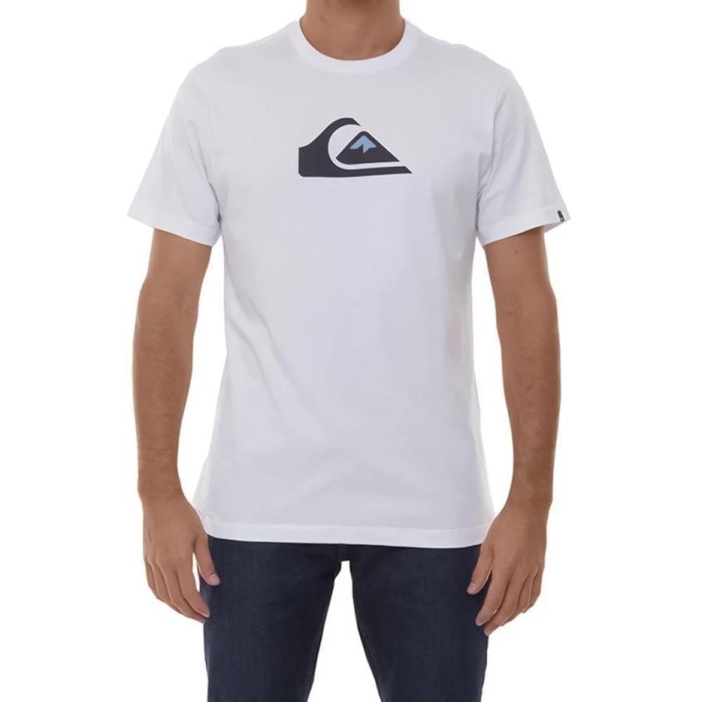 Camiseta Quiksilver Comp Logo Colors - Masculina - Foto 1