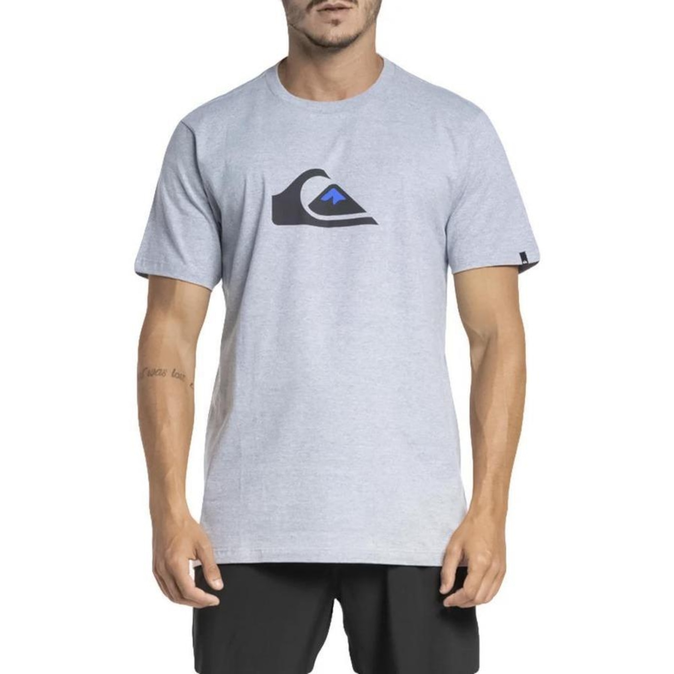 Camiseta Quiksilver Comp Logo - Masculina - Foto 1