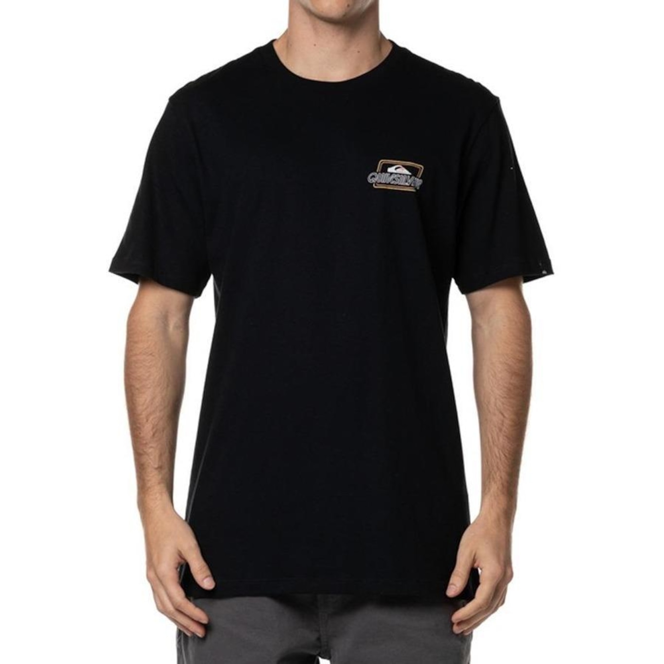 Camiseta Quiksilver Line By Line - Masculina - Foto 1