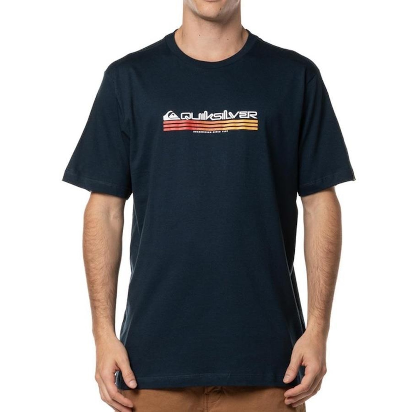 Camiseta Quiksilver Omni Fill New Wave Wt24 Marinho - Foto 1