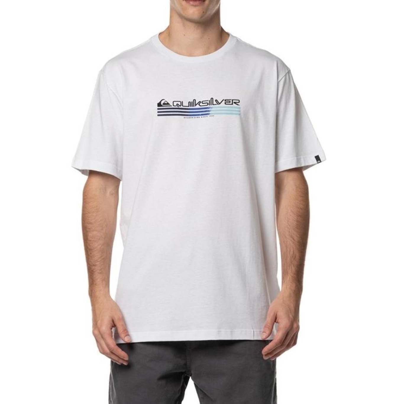 Camiseta Quiksilver Omni Fill New Wave - Masculina - Foto 1