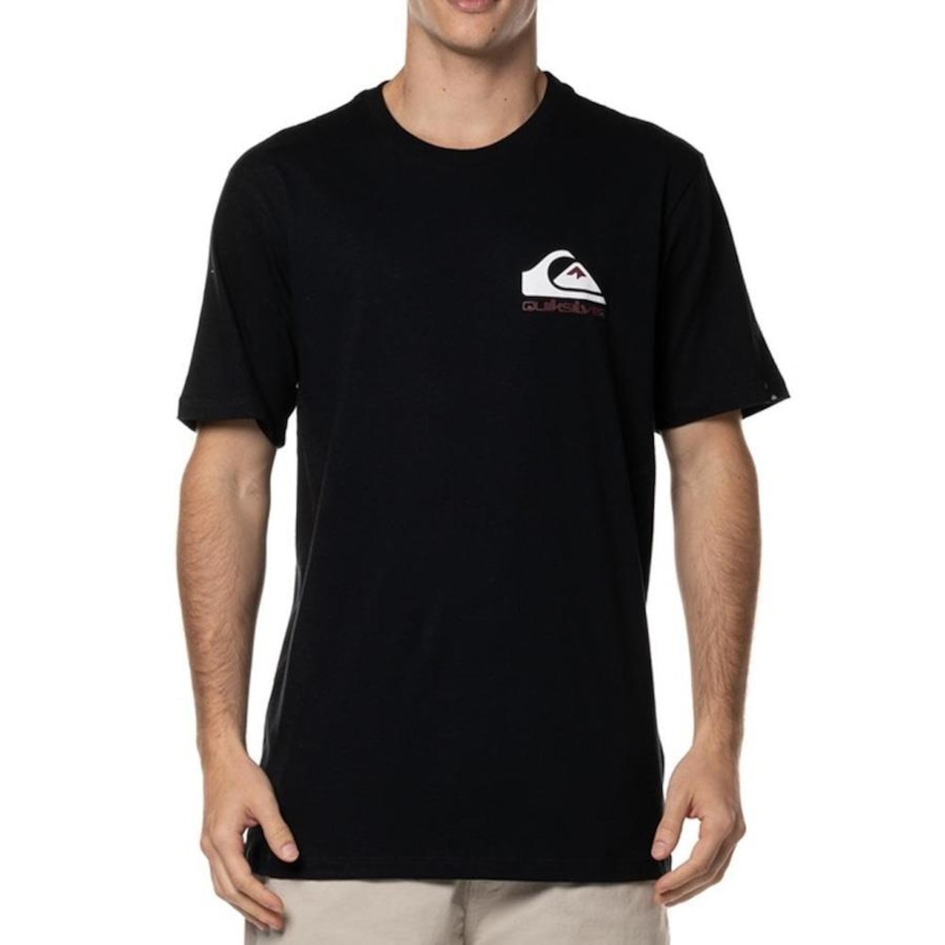 Camiseta Quiksilver Omni Logo Plus Size - Masculina - Foto 1