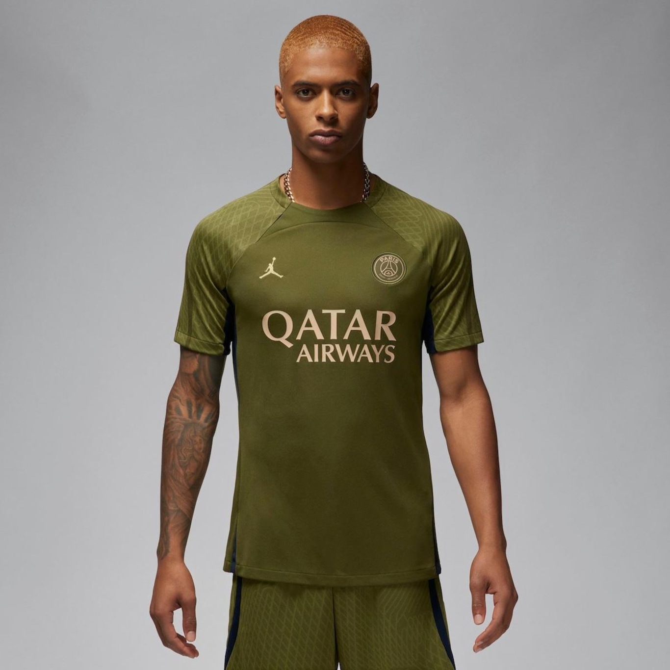 Camisa Psg Strike Nike - Masculina - Foto 1