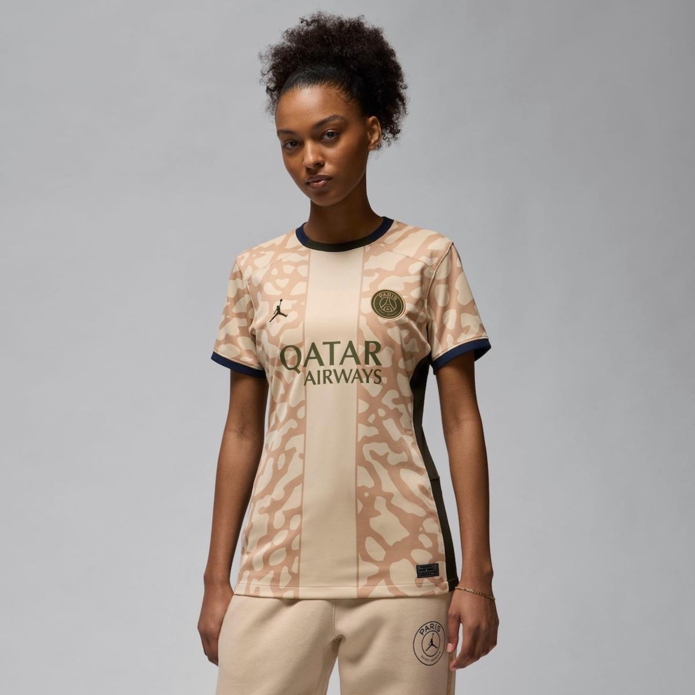 Camisa Psg Iv 2023/24 Torcedora Pro Nike - Feminina - Foto 1