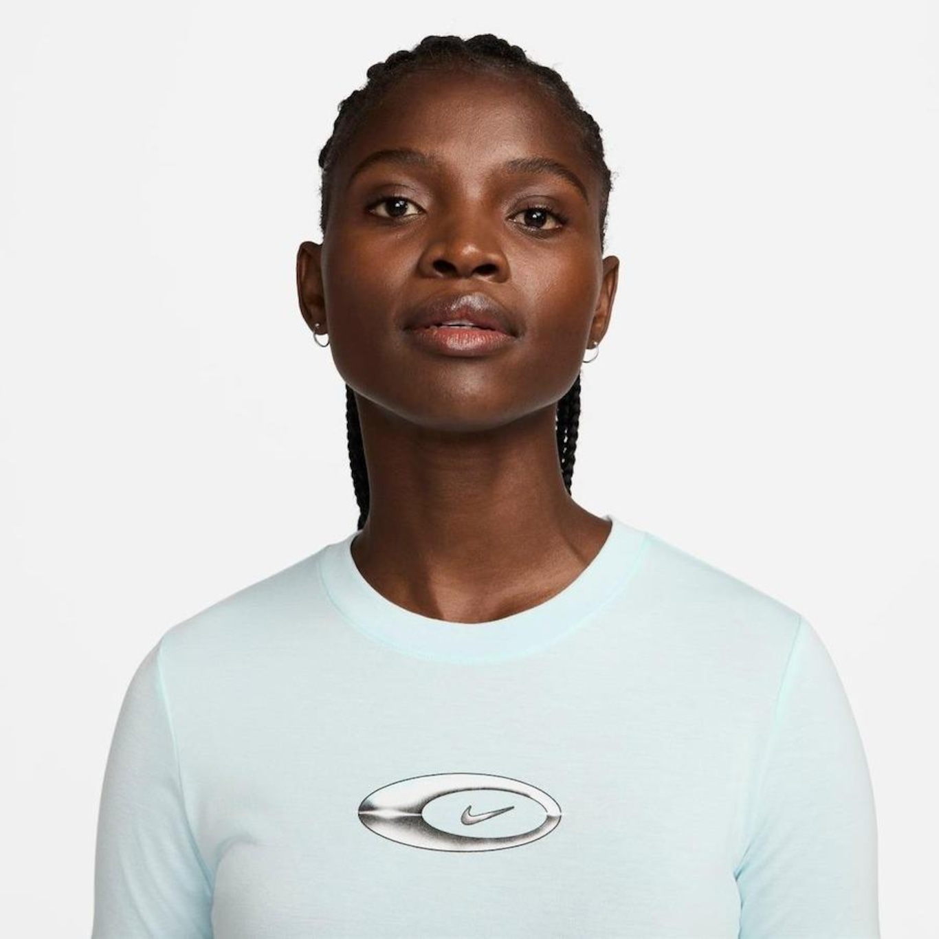 Camiseta Nike Sportswear Cropped Slim - Feminina - Foto 3