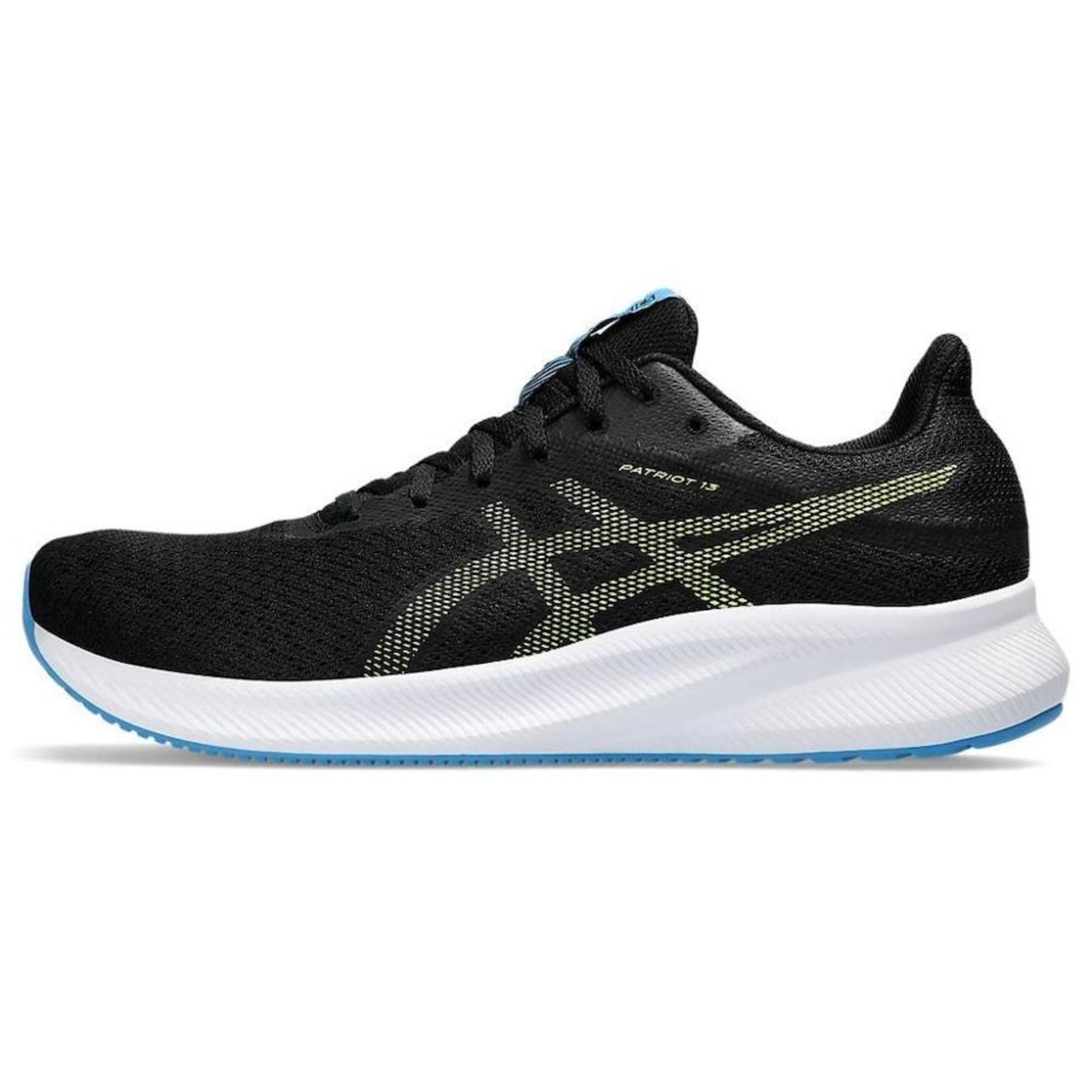 Tênis Asics Patriot 13 Black Eletric - Masculino - Foto 3