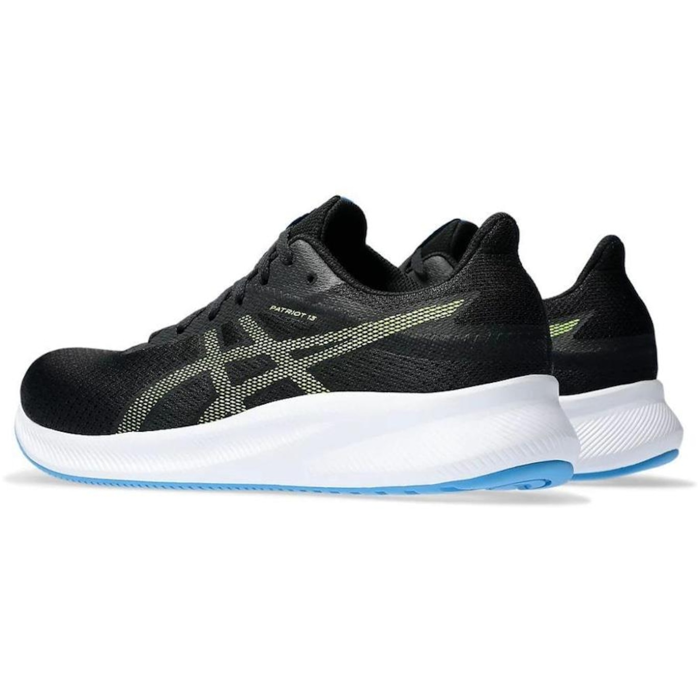 Tênis Asics Patriot 13 Black Eletric - Masculino - Foto 4