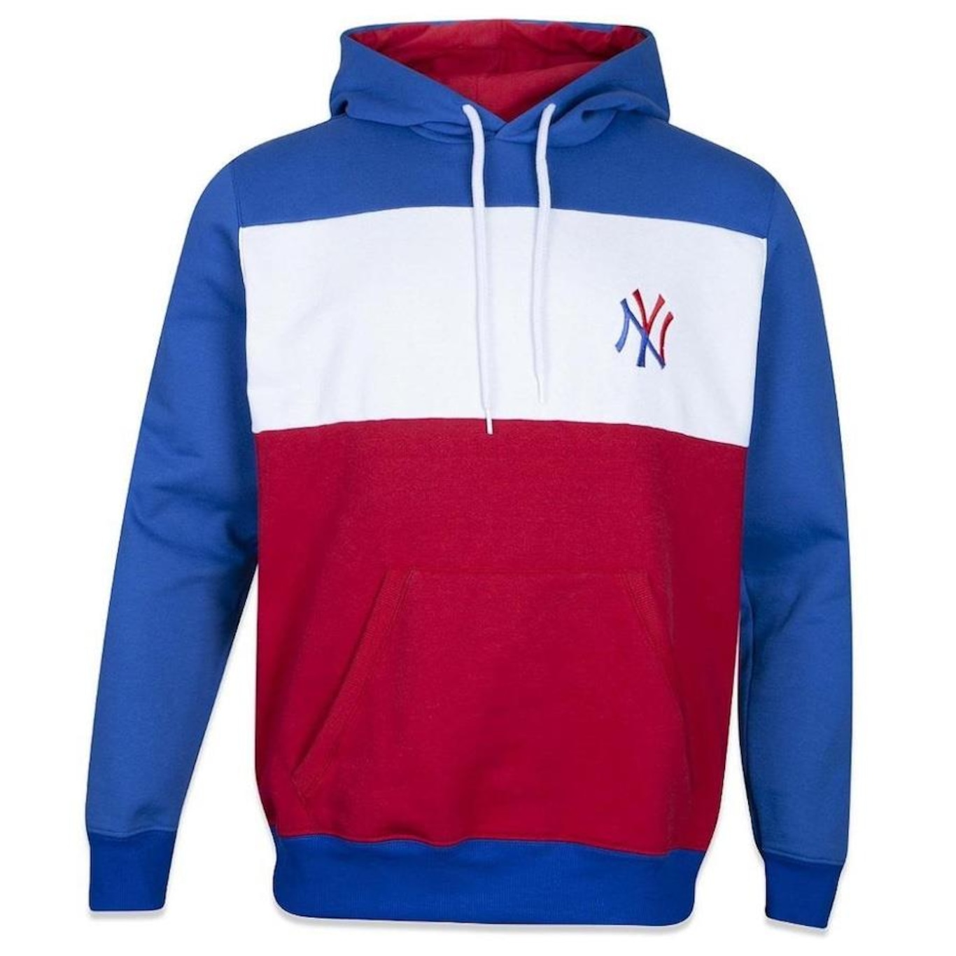 Blusão de Moletom com Capuz New Era New York Yankees Mlb World - Masculino - Foto 1