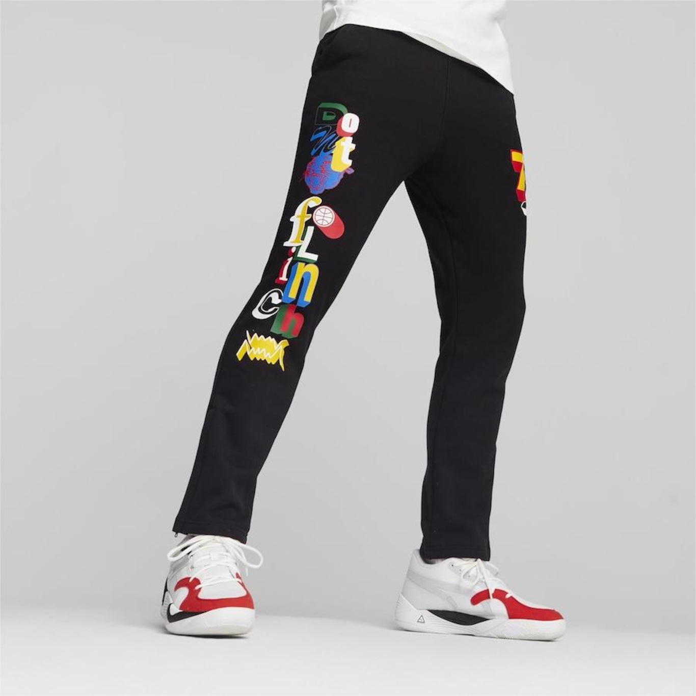 Calça de Moletom Puma Trash Talk Basketball - Masculina - Foto 3