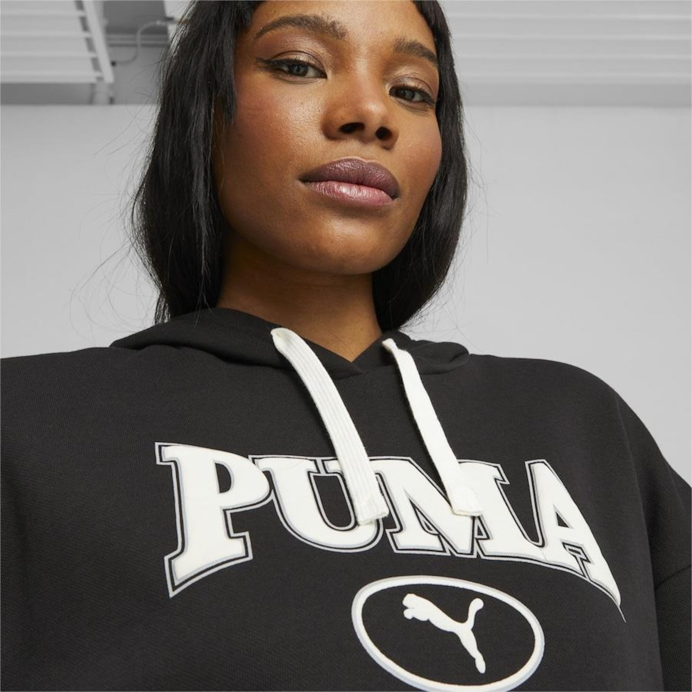 Blusão de Moletom Puma Squad - Feminino - Foto 4