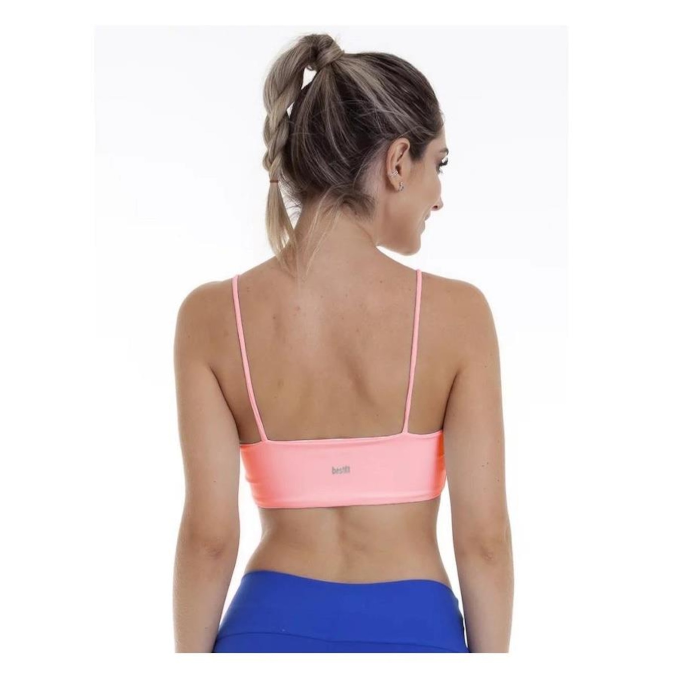 Top Fitness com Bojo Best Fit Light Suplex - Feminino - Foto 2