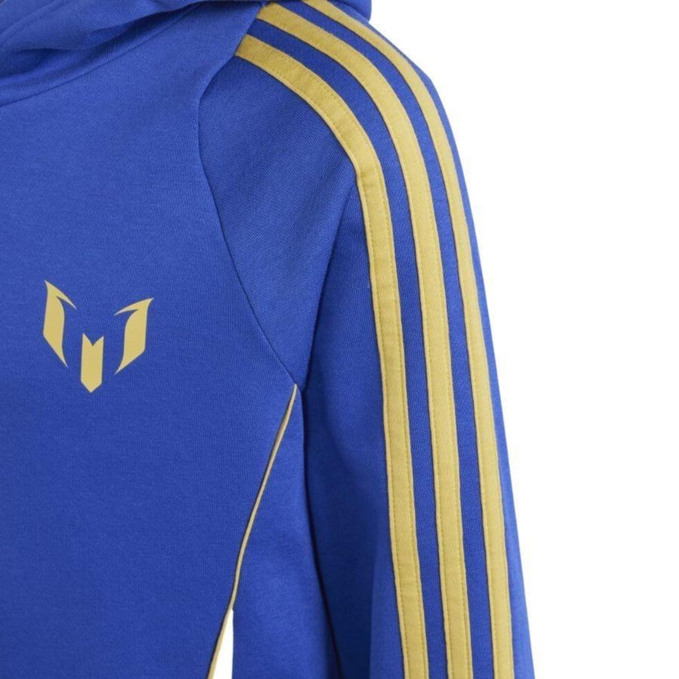 Blusão com Capuz adidas Messi Hoody - Infantil - Foto 3