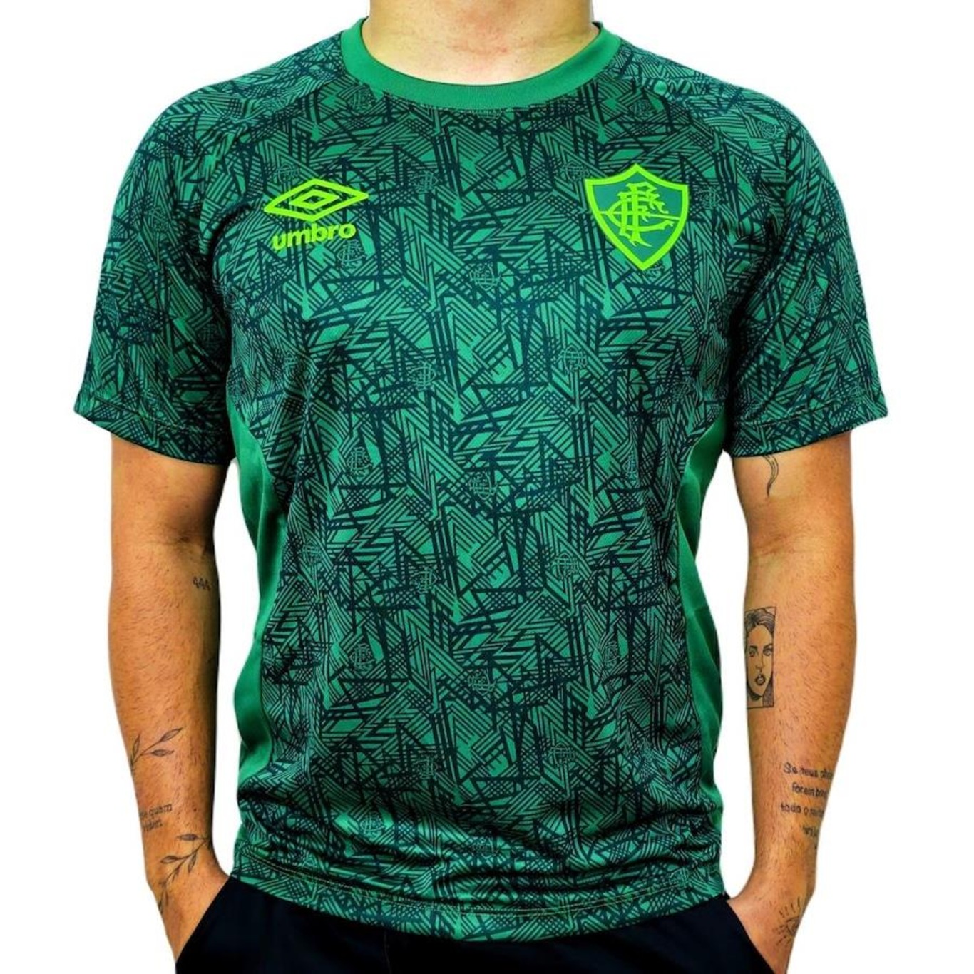 Camisa do Fluminense 2024 Umbro Treino - Masculina - Foto 3