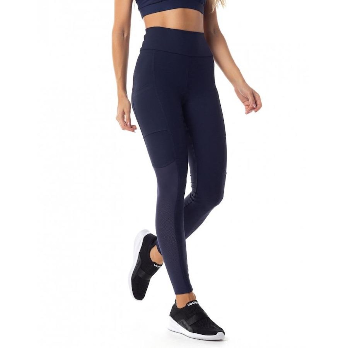 Calça Legging Vestem Fuso Dream Marinho Escuridão - Feminina - Foto 1