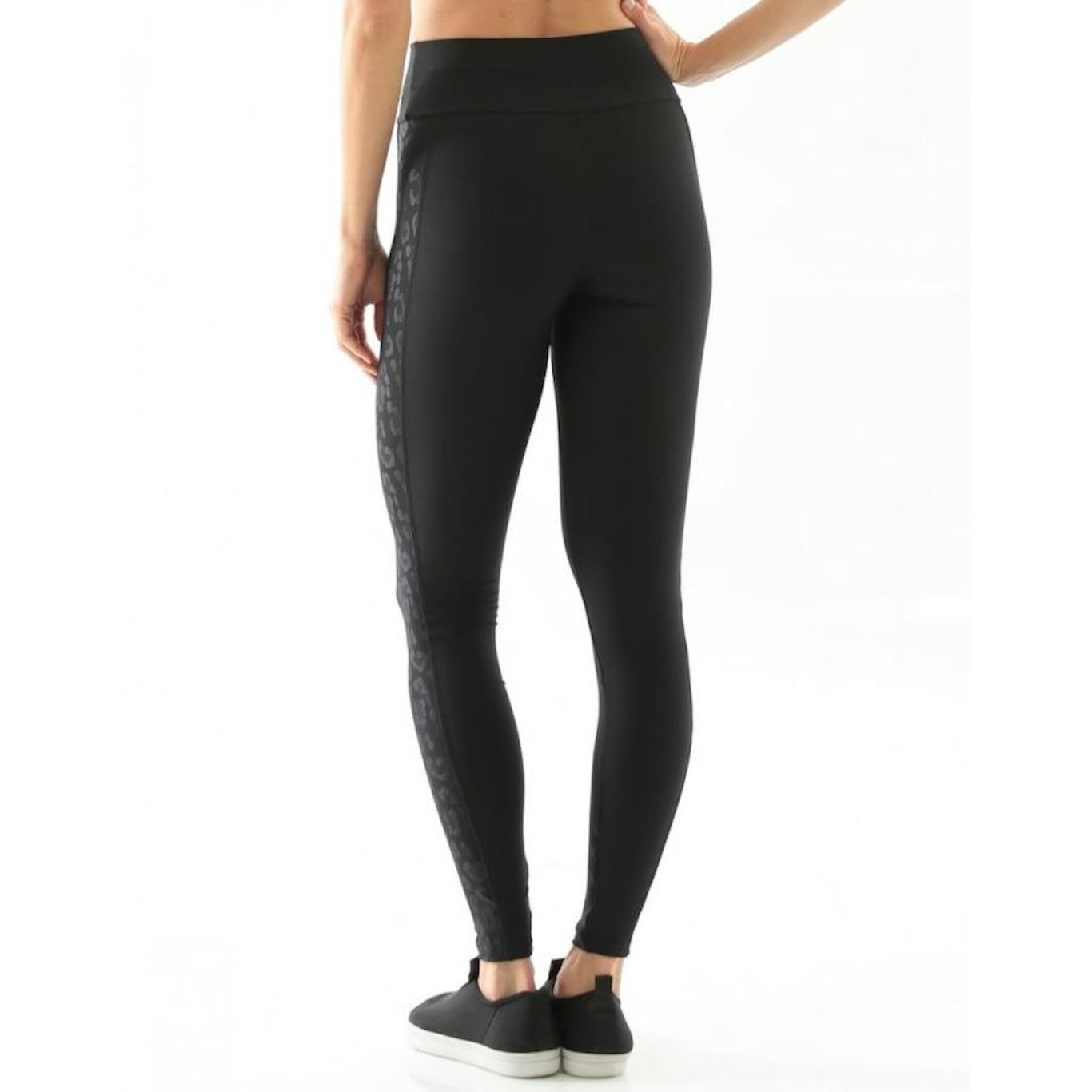 Calça Legging Vestem Fuso Dance Preto - Feminina - Foto 2