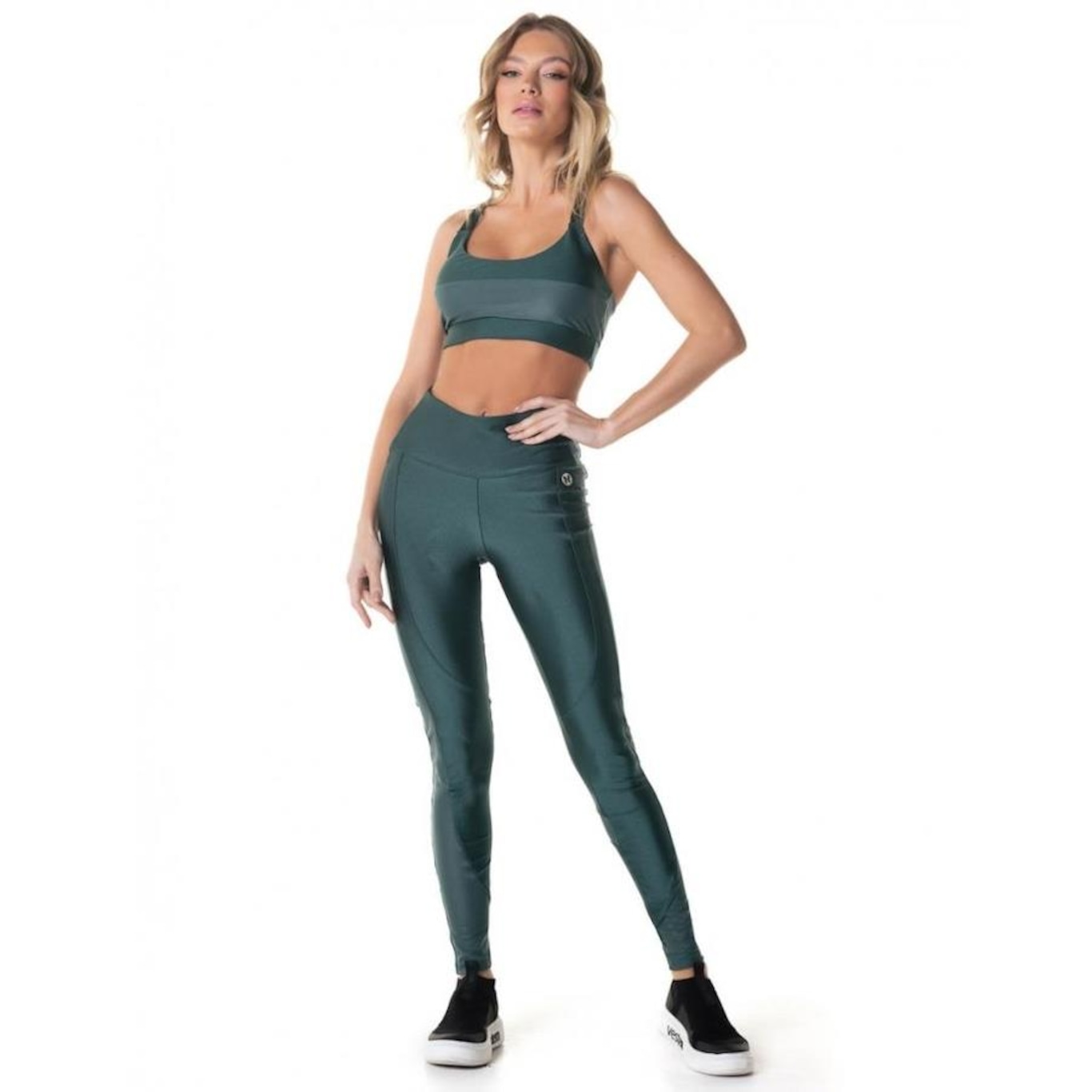 Calça Legging Vestem Fuso Atenas - Feminina - Foto 3