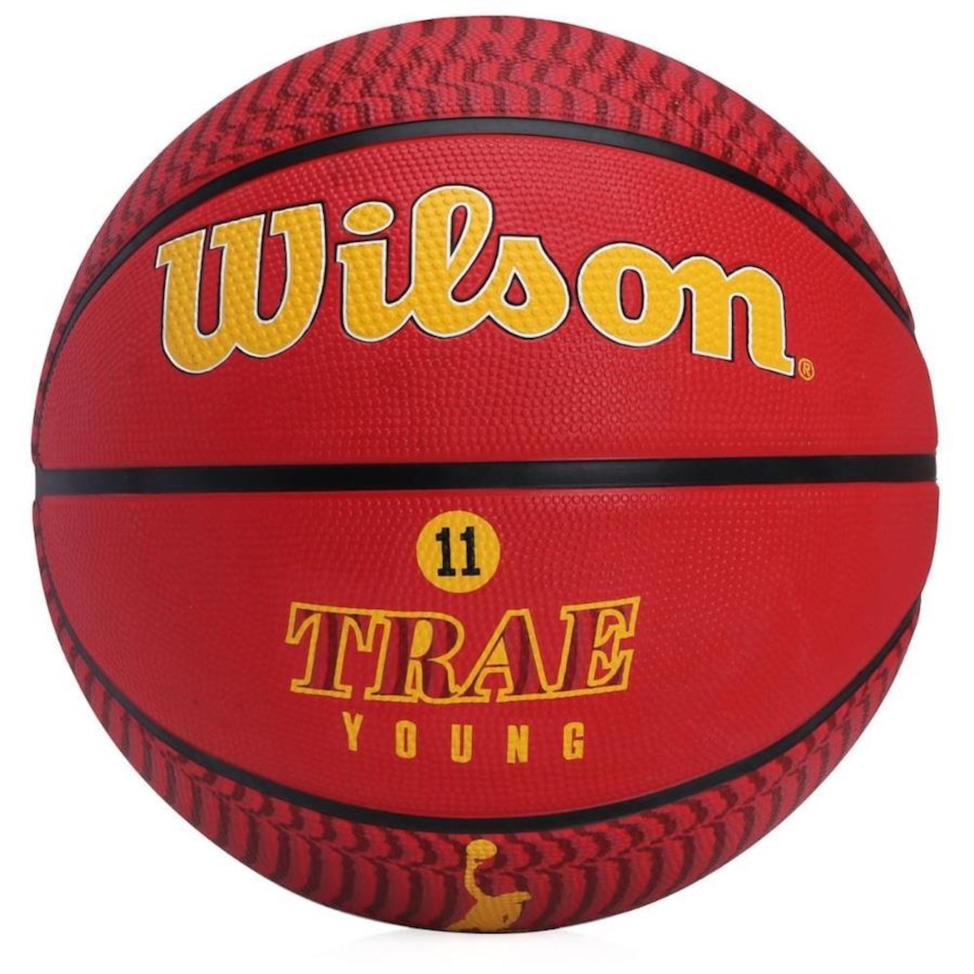 Bola de Basquete Wilson Nba Player Icon Outdoor Trae Young - Tamanho 7 - Foto 2