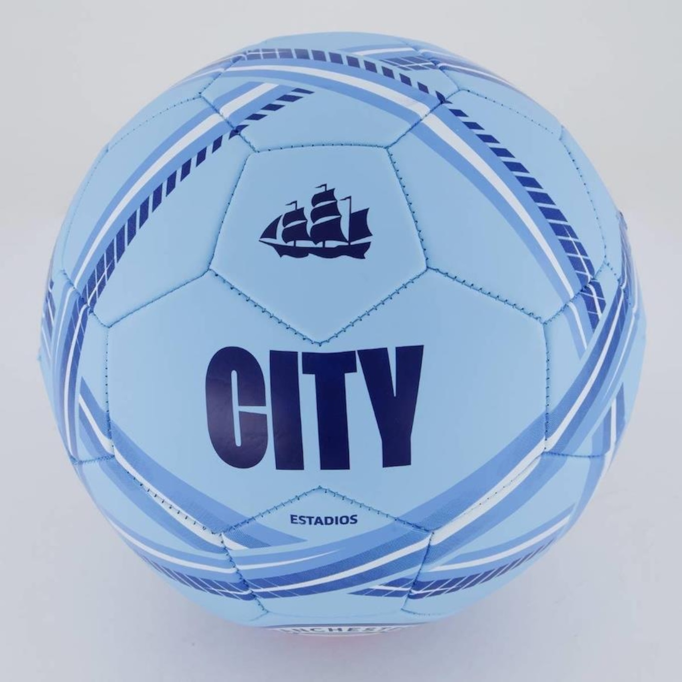 Bola de Futebol de Campo Sportcom Estádios Manchester City 2024 - Foto 1