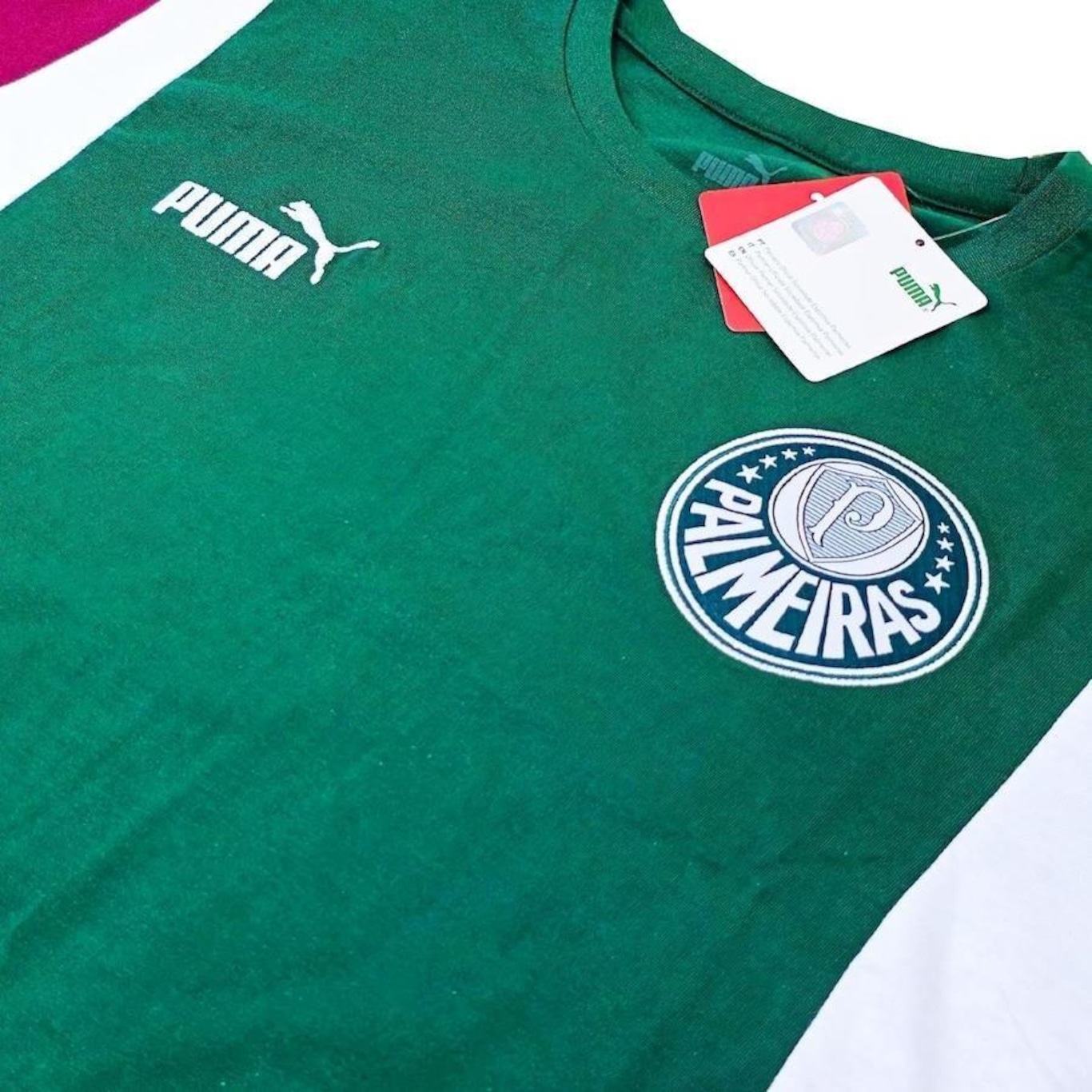 Camisa Palmeiras Puma Ftbl Archive Verde - Masculina - Foto 6