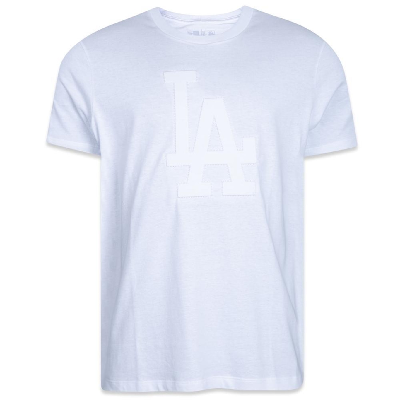 Camiseta New Era Regular Los Angeles Dodgers Core Mlb - Masculina - Foto 1