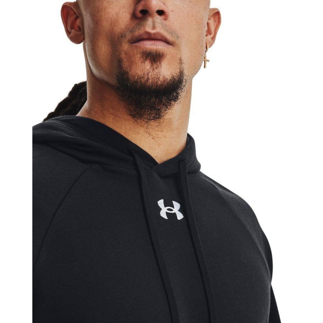 Blusão Under Armour Rival Fleece Hoodie - Masculina - Foto 3