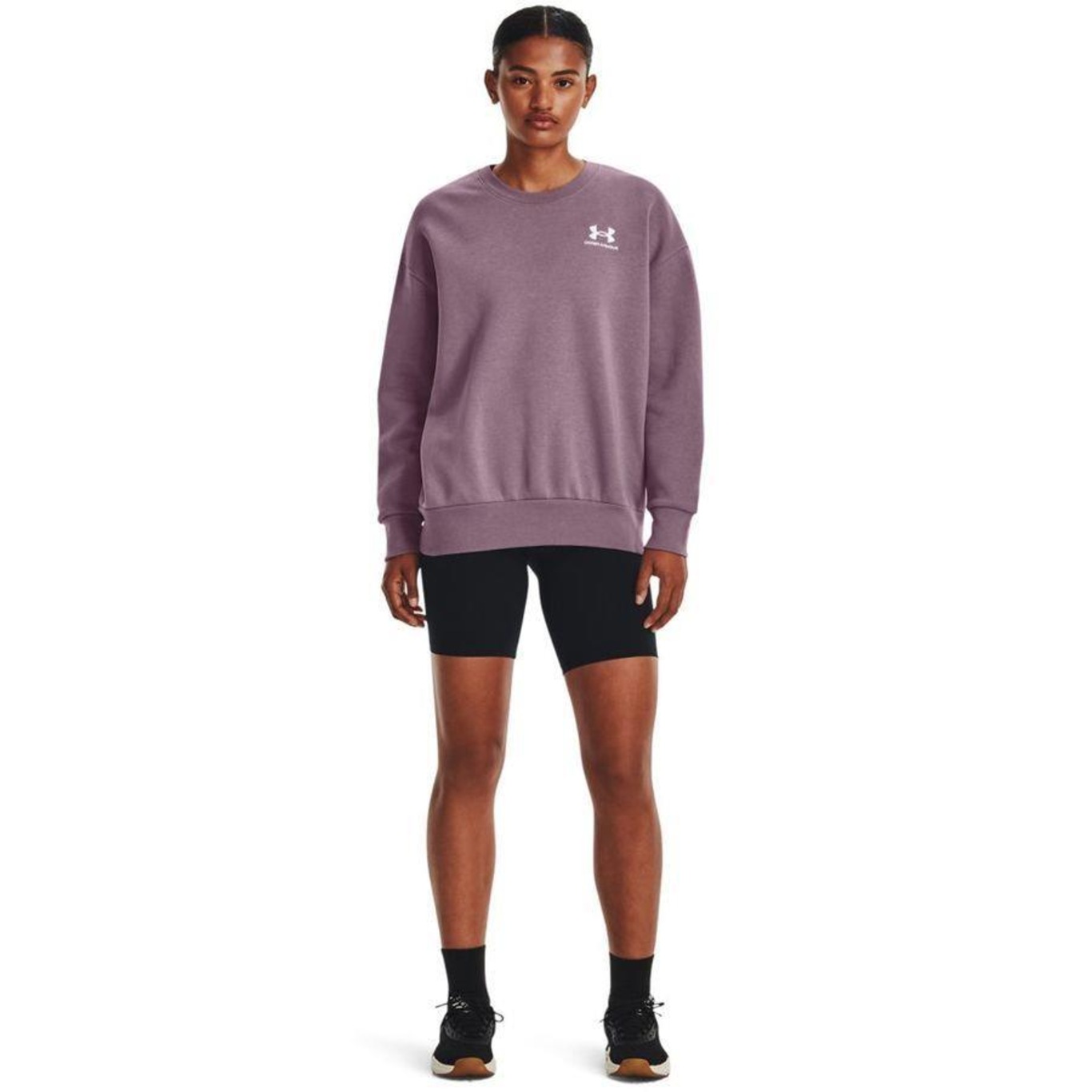 Blusão de Moletom Feminino Under Armour Essential Fleece - Foto 4