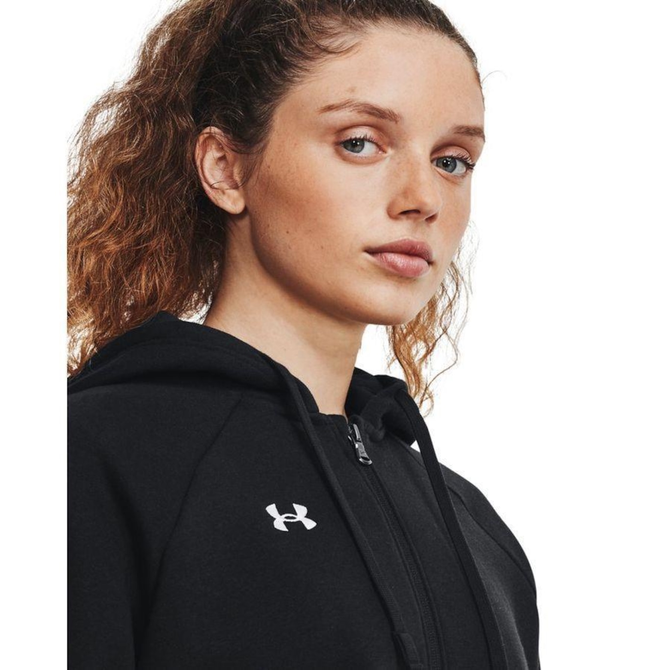 Jaqueta de Moletom de Treino Under Armour Rival Fleece - Feminina - Foto 3