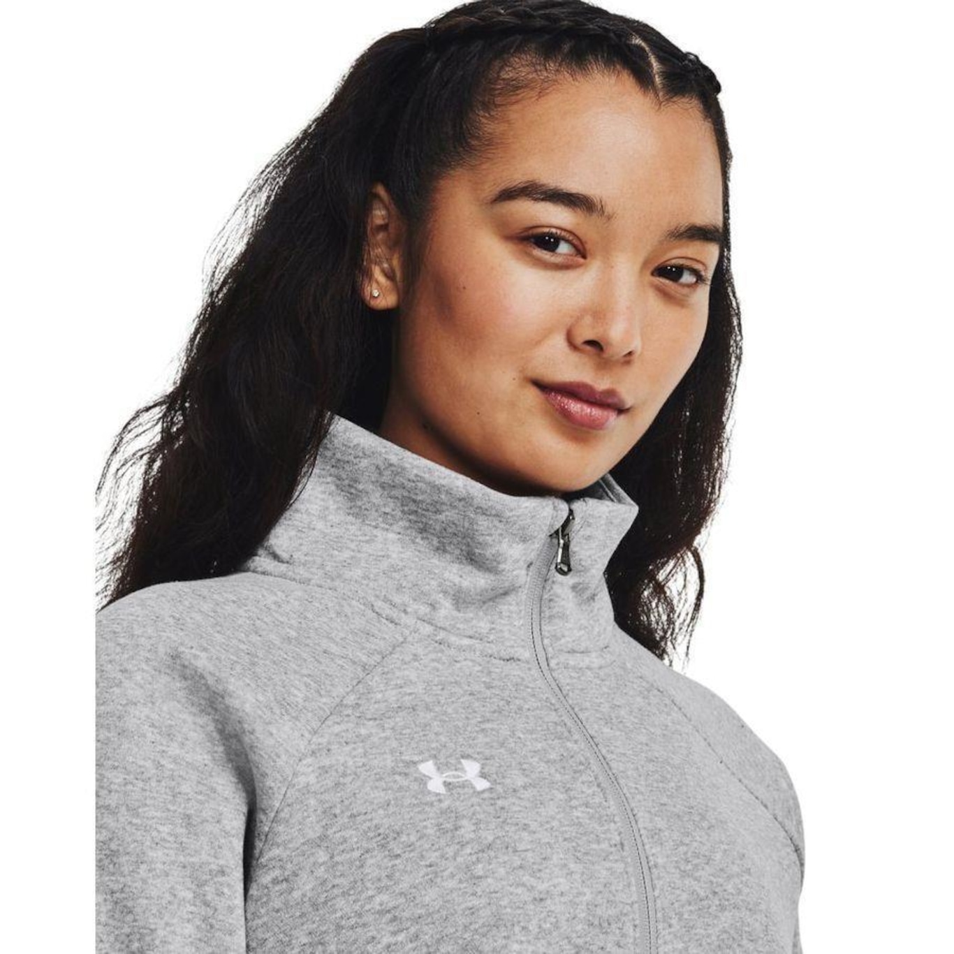 Blusão de Moletom de Treino Under Armour Rival Fleece Hoodie - Feminino - Foto 3