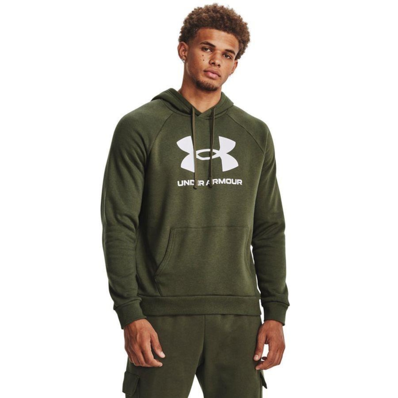 Blusão de Moletom Masculino Under Armour Rival Fleece - Foto 1