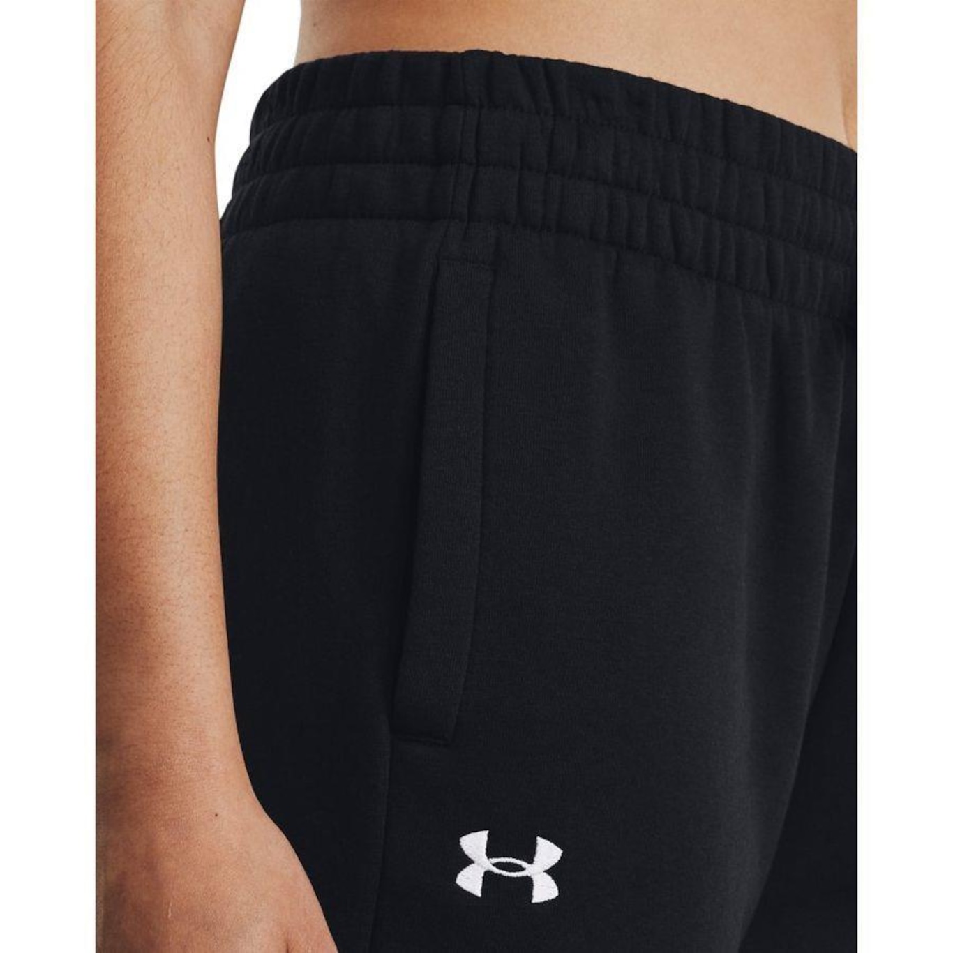 Calça de Treino Feminina Under Armour Rival Fleece Jogger - Foto 3