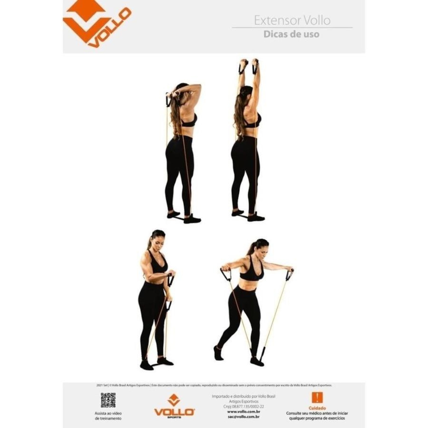 Elástico Extensor Vollo Nível Fraco - Foto 4