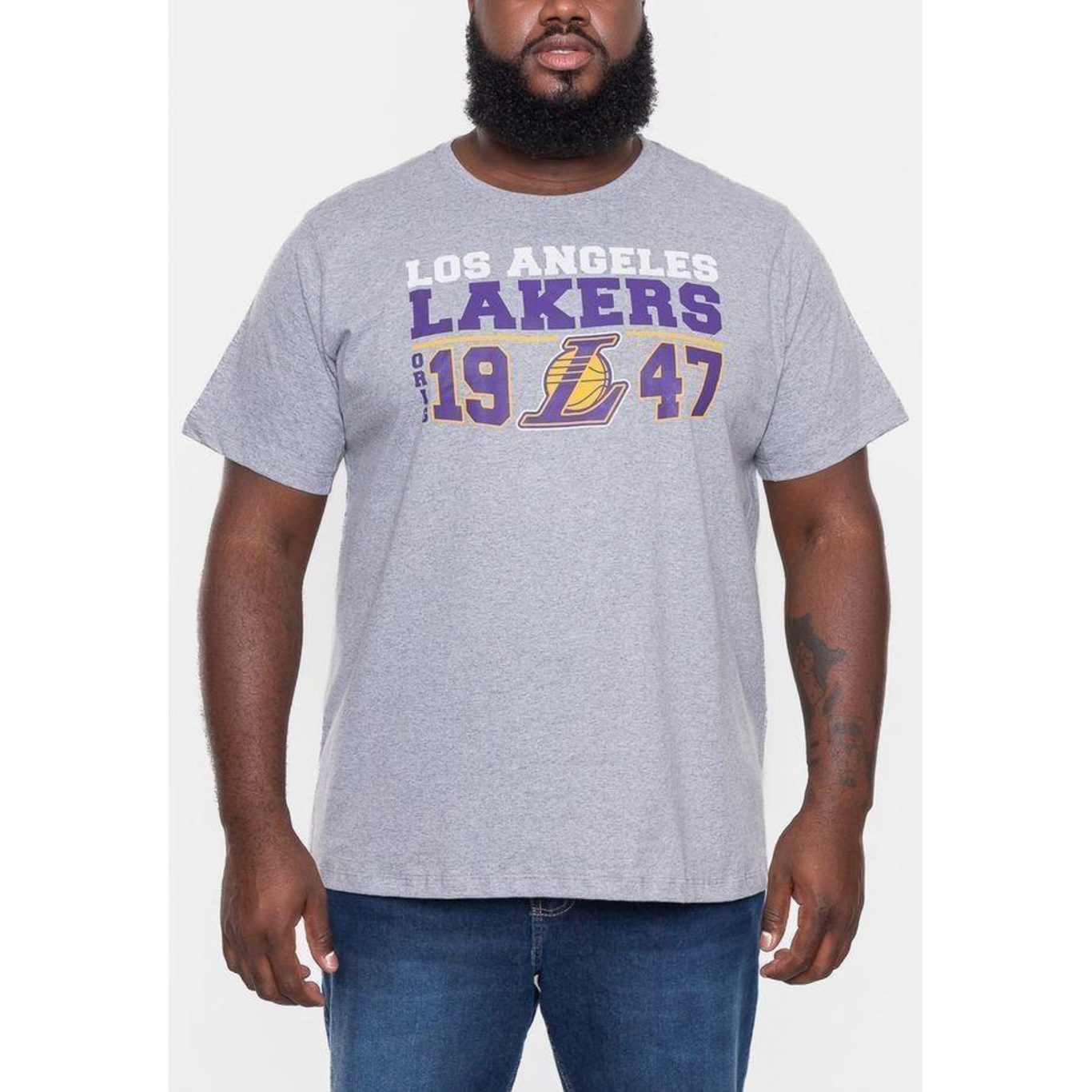 Camiseta Nba Decade Los Angeles Lakers - Masculina - Foto 1